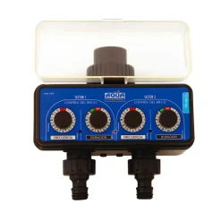 Programador de Riego por Goteo 2 vias Aqua Control