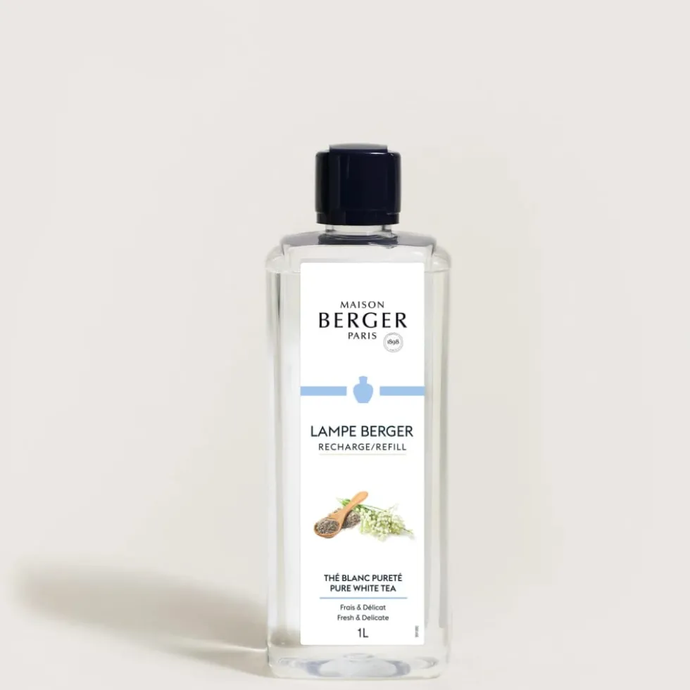 Recarga lámpara catalítica Berger Thé Blanc Purité (1 litro)