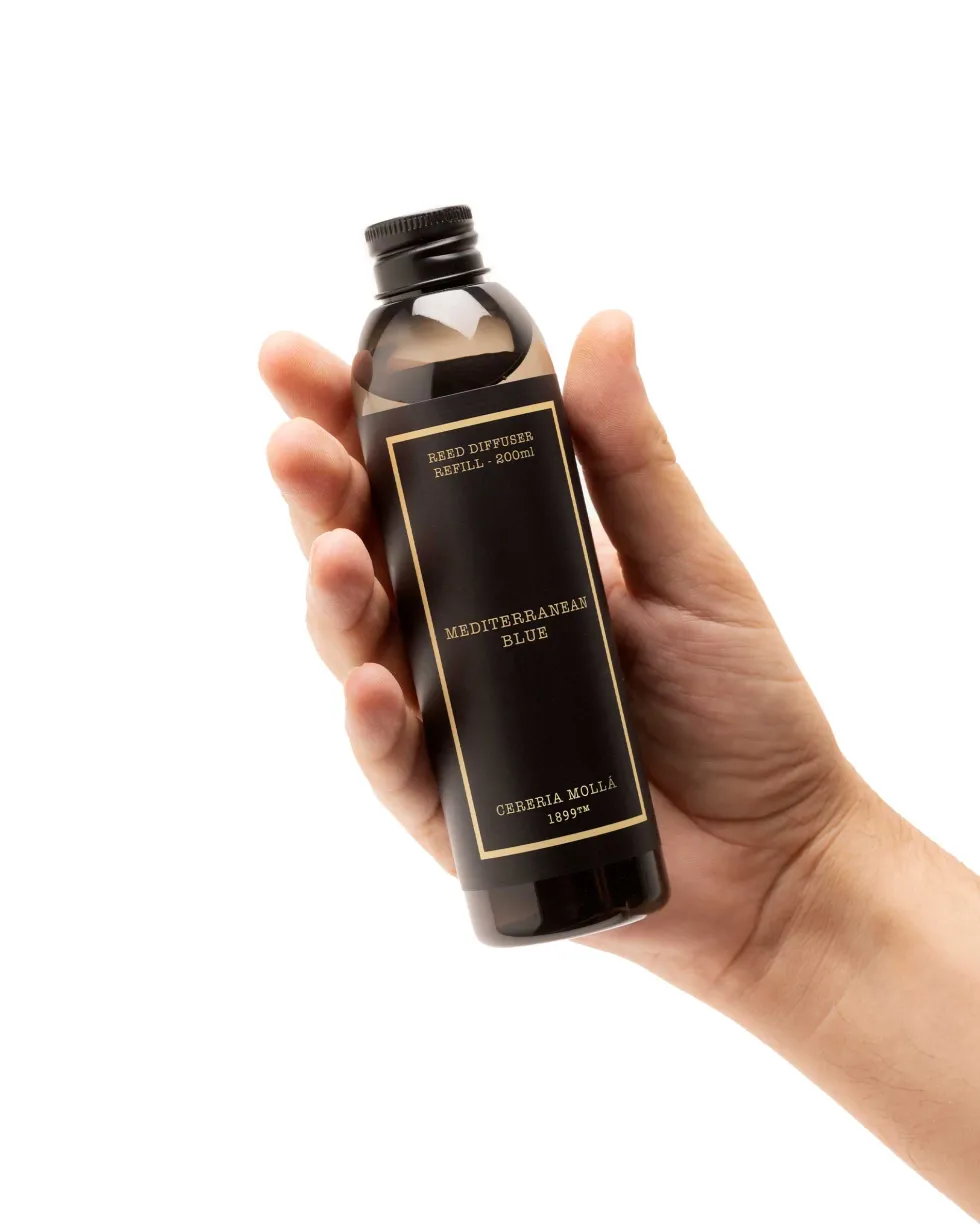 Recarga mikado Cerería Mollá Mediterranean blue (200 ml)