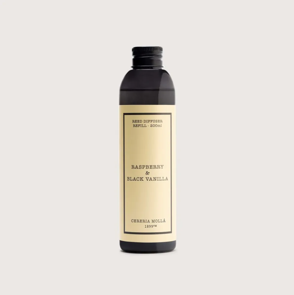 Recarga mikado Cerería Mollá Raspberry & Black Vanilla (200 ml)