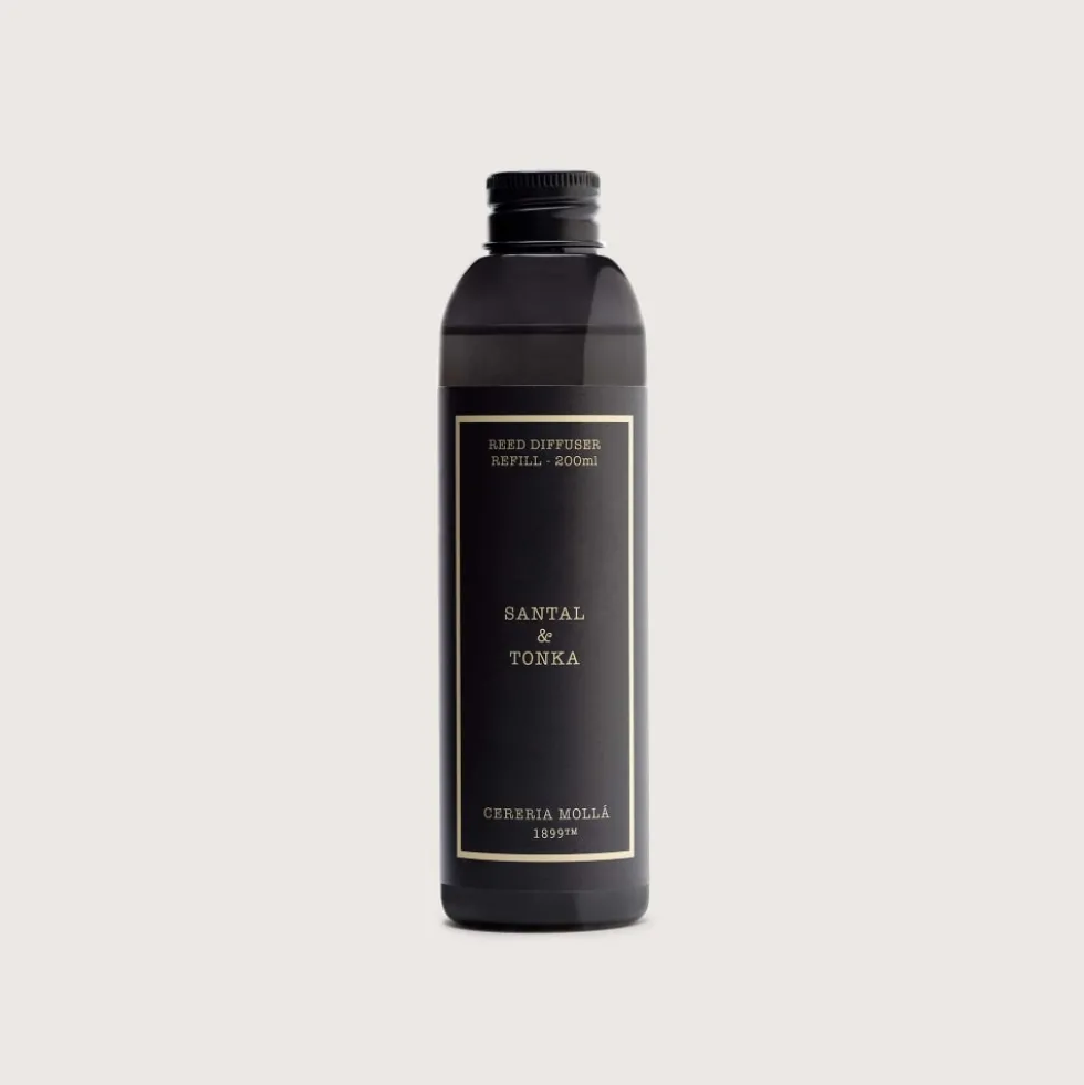 Recarga mikado Cerería Mollá Santal & Tonka (200 ml)