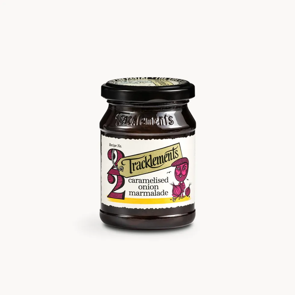 Salsa para barbacoa Cebolla caramelizada Tracklements