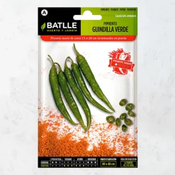 Semillas pimiento guindilla verde