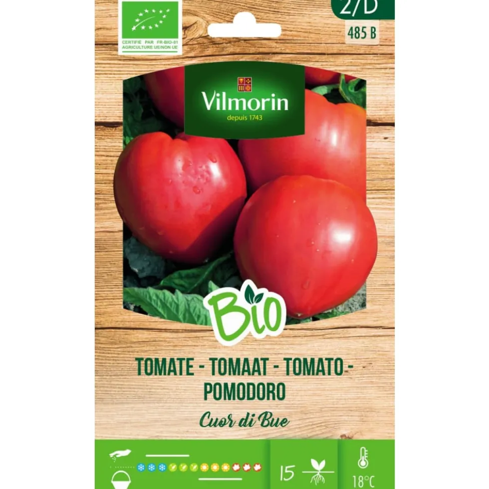 Semillas Tomate Corazón de Buey Bio Vilmorin