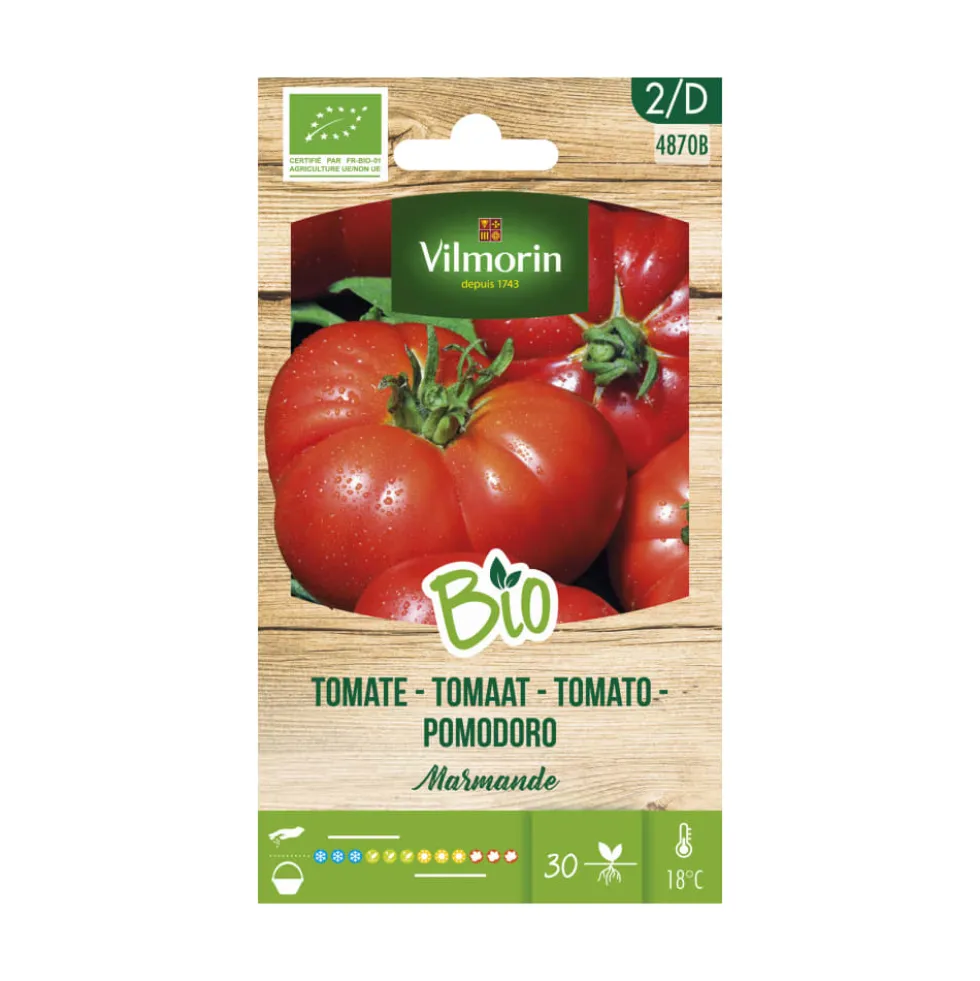Semillas Tomate Marmande Bio Vilmorin