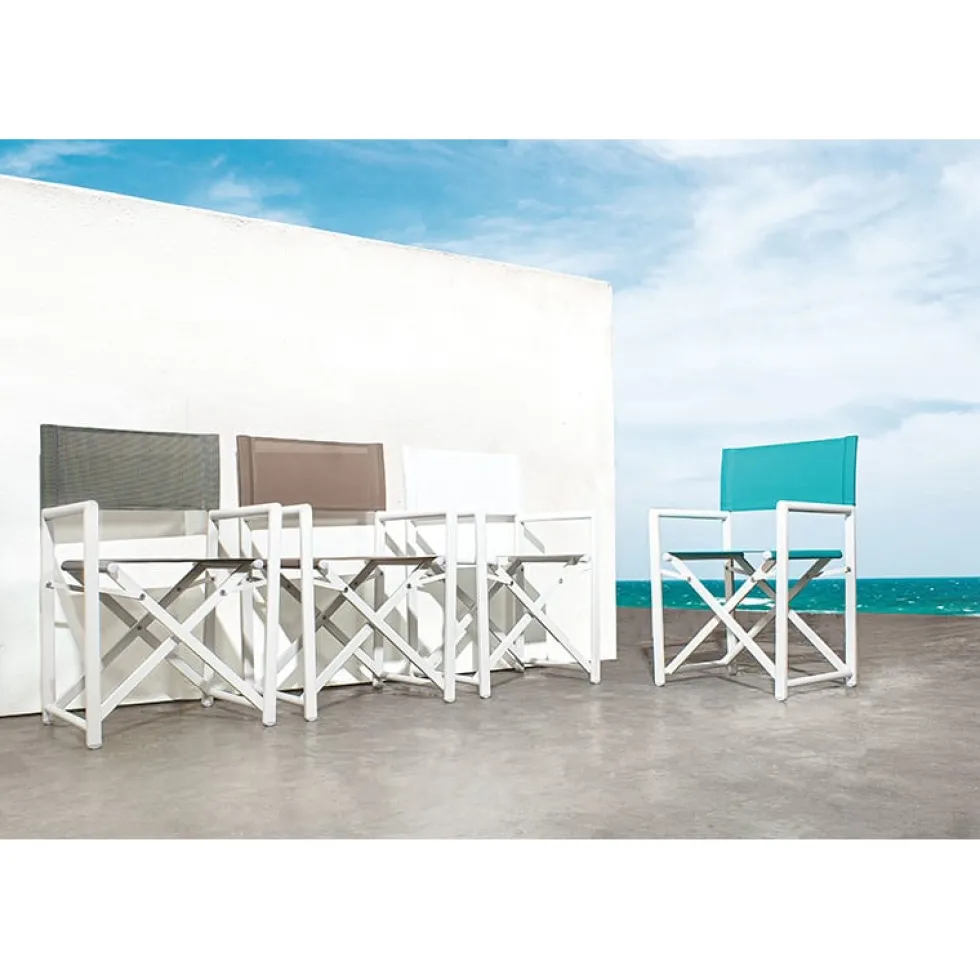 Silla de director Bizzotto TAYLOR banca/gris