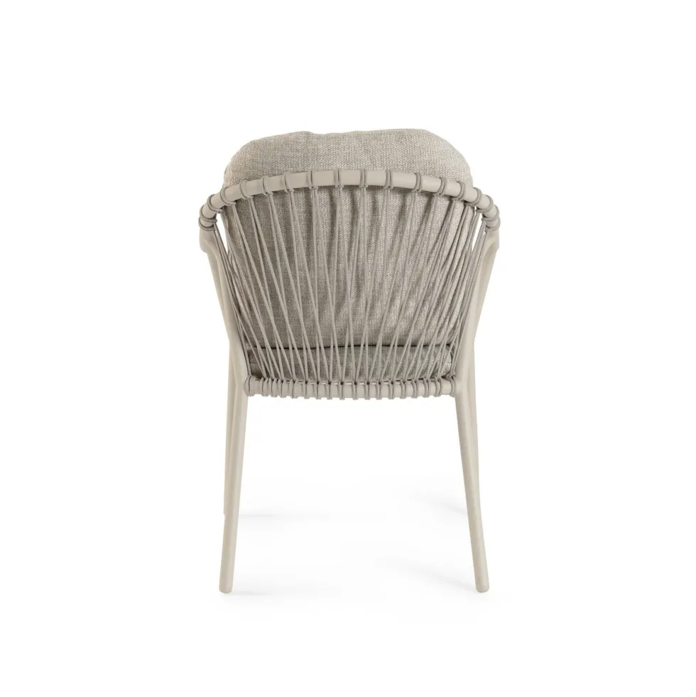 Silla de jardín Bizzotto EDVIGE gris