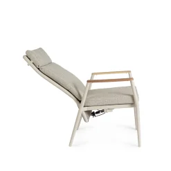 Silla de jardín Bizzotto FLOBERT gris