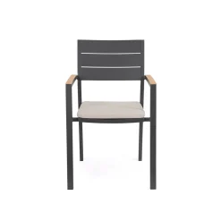 Silla de jardín Bizzotto ZELMAR antracita