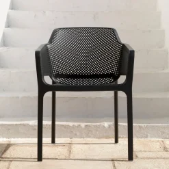 Silla de jardín Nardi NET antracita