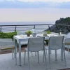 Silla de jardín Nardi NET mostaza con brazos