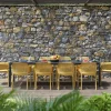 Silla de jardín Nardi NET taupe con brazos
