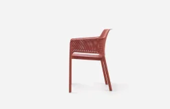 Silla de jardín Nardi NET taupe con brazos