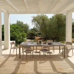 Silla de jardín Nardi TRILL tortora