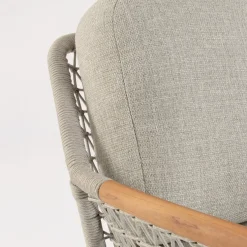 Sillón butaca de jardín Bizzotto EULERO gris