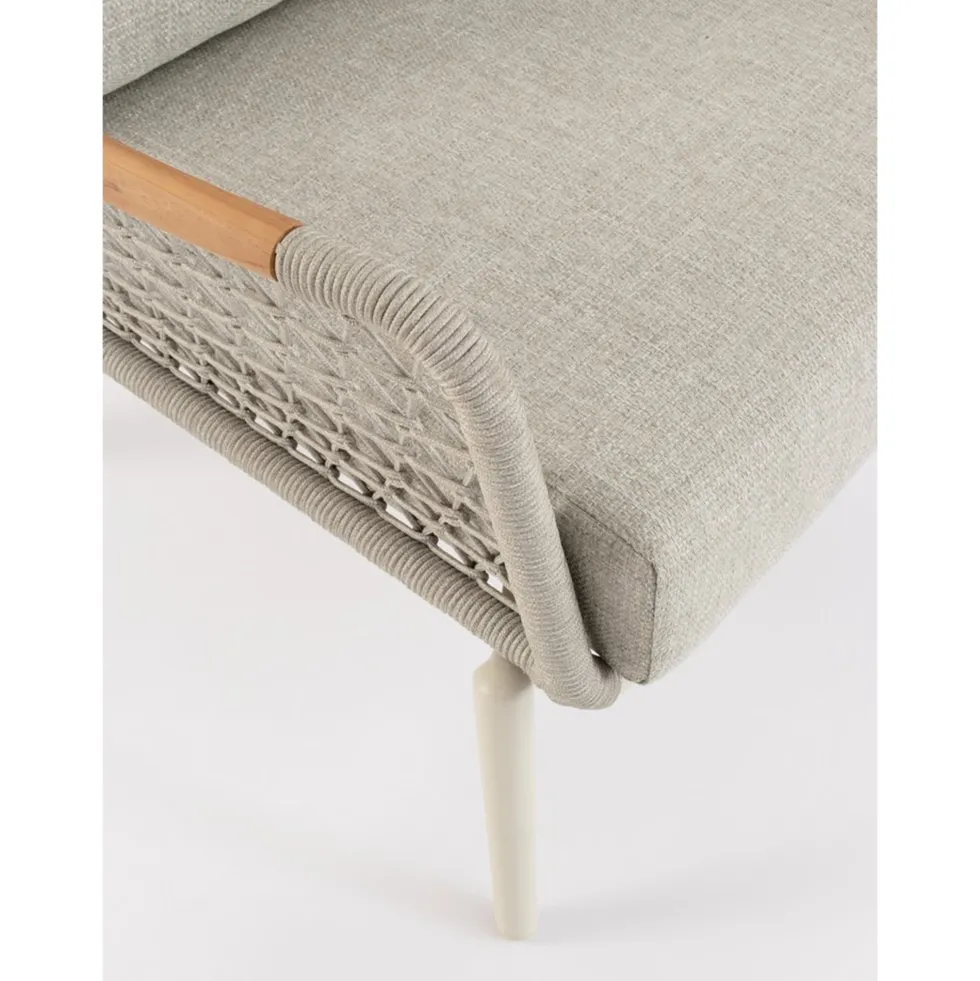 Sillón butaca de jardín Bizzotto EULERO gris