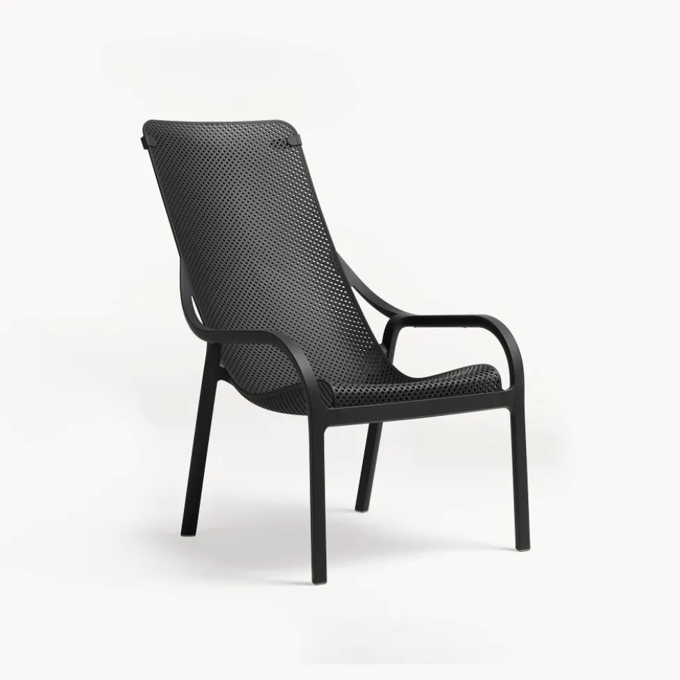 Sillón butaca de jardín Nardi NET LOUNGE antracita