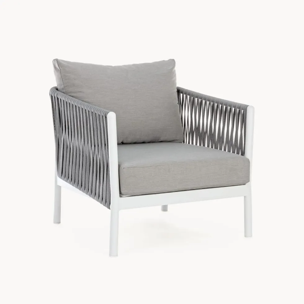 Sillón de jardín Bizzotto FLORENCIA blanco