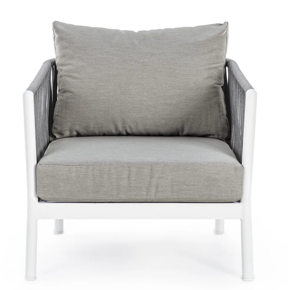 Sillón de jardín Bizzotto FLORENCIA blanco