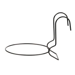 Soporte acero maceta balcón