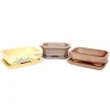 Tiesto rectangular y plato xian