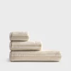 Toalla de manos de jacquard a rayas Ramed