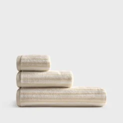 Toalla de manos de jacquard a rayas Ramed