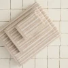 Toalla de tocador de jacquard a rayas Ramed