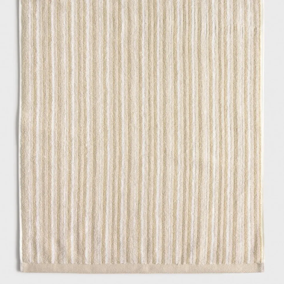 Toalla de tocador de jacquard a rayas Ramed