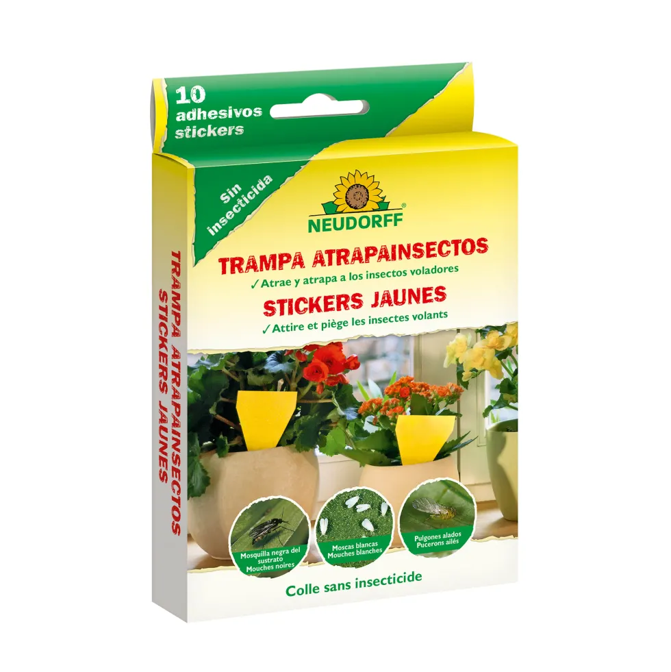 Trampa Adhesiva Atrapa-Insectos Neudorff