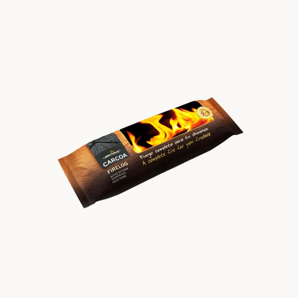 Tronco autoencendible para chimeneas