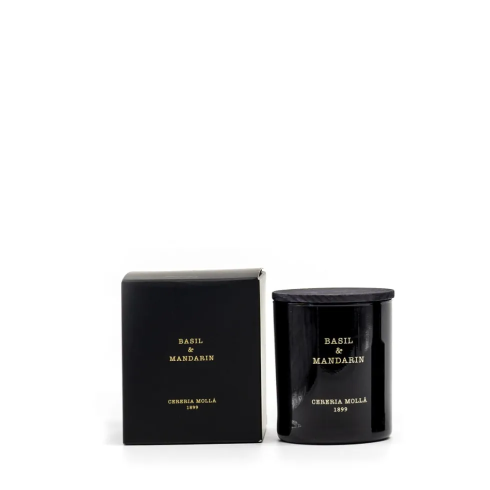 Vela perfumada Cerería Mollá Basil & Mandarin (230 gr)
