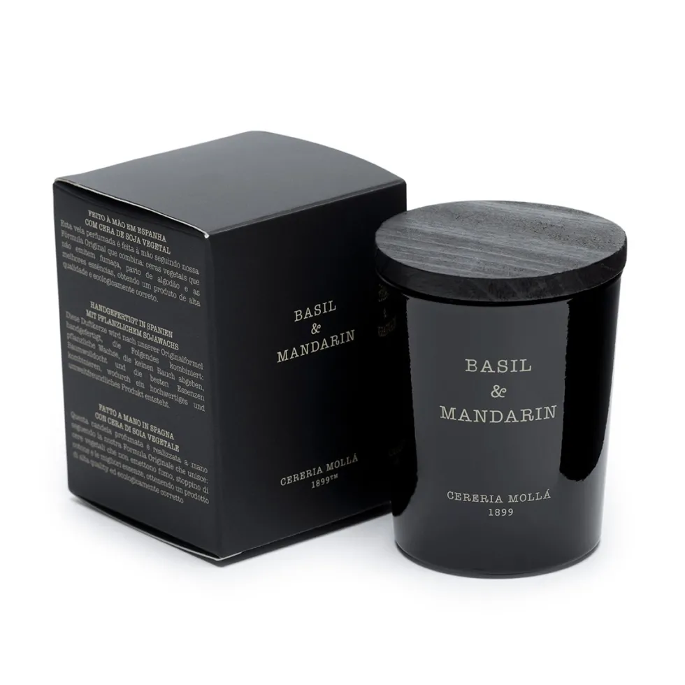 Vela perfumada Cerería Mollá Basil & Mandarin (70 gr)