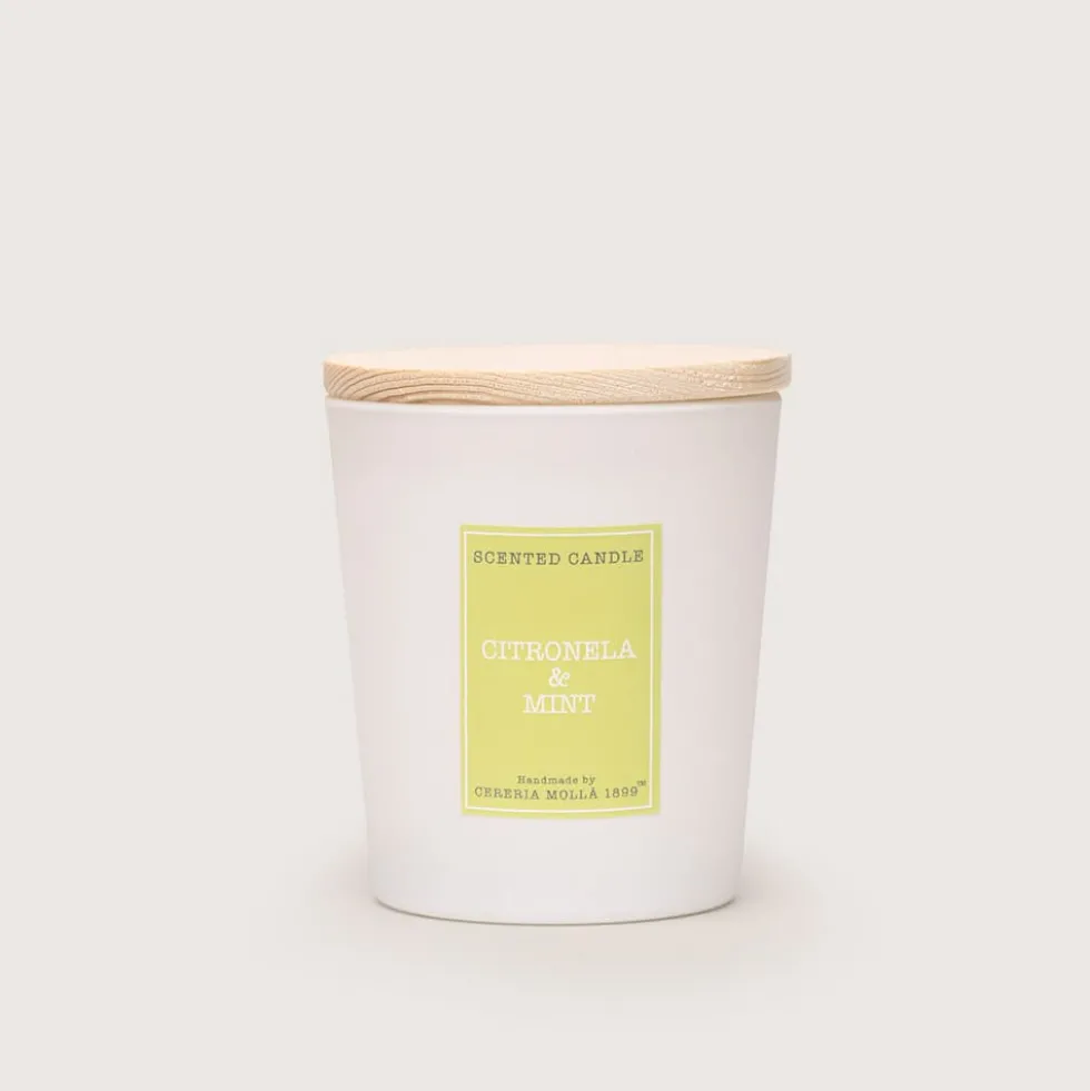 Vela perfumada Cerería Mollá Citronella & Mint (180 gr)