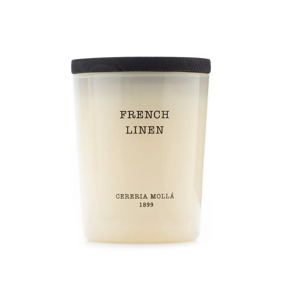 Vela perfumada Cerería Mollá French Linen (70 gr)