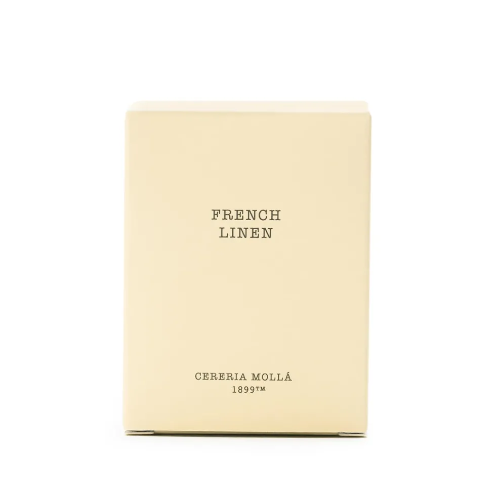 Vela perfumada Cerería Mollá French Linen (70 gr)