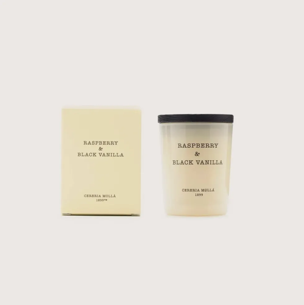 Vela perfumada Cerería Mollá Raspberry & Black Vanilla (70 gr)