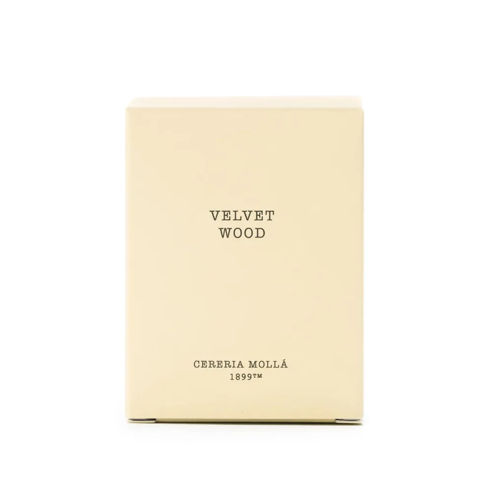 Vela perfumada Cerería Mollá Velvet Wood (70 gr)