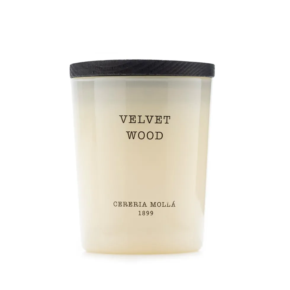 Vela perfumada Cerería Mollá Velvet Wood (70 gr)