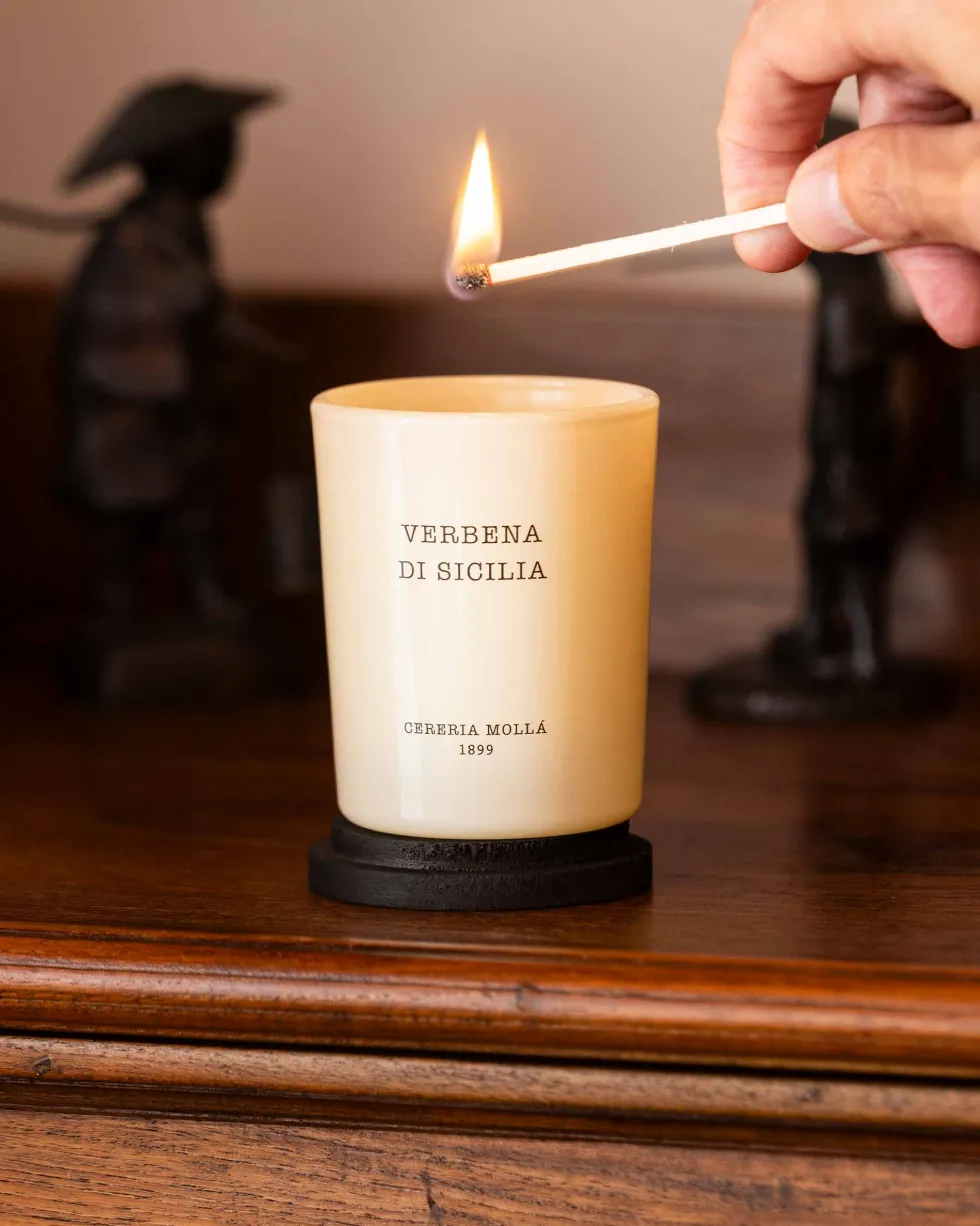 Vela perfumada Cerería Mollá Verbena di Sicilia (70 gr)