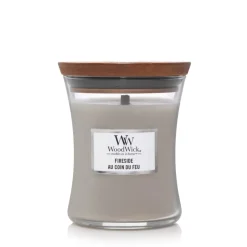 Vela perfumada WoodWick Core Fireside (Medium)