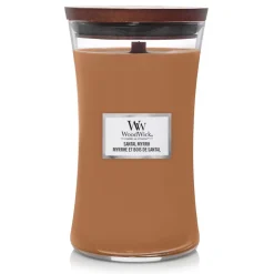 Vela perfumada WoodWick Core Santal Myrrh (Large)