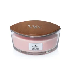 Vela perfumada WoodWick Core White Teak (Ellipse)